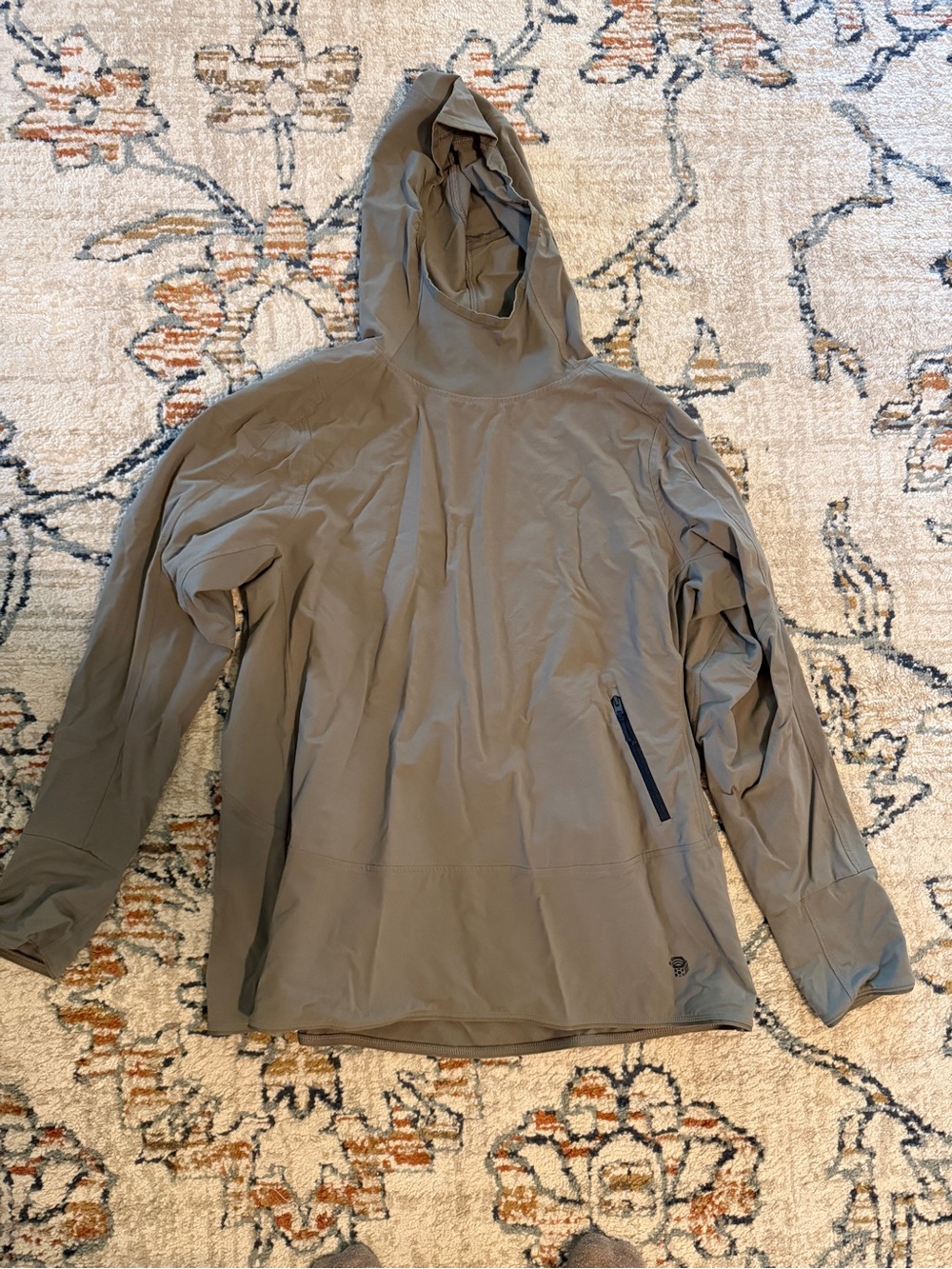 Mountain Hardwear women’s Hooded Lightweight Jacket - Taupe
